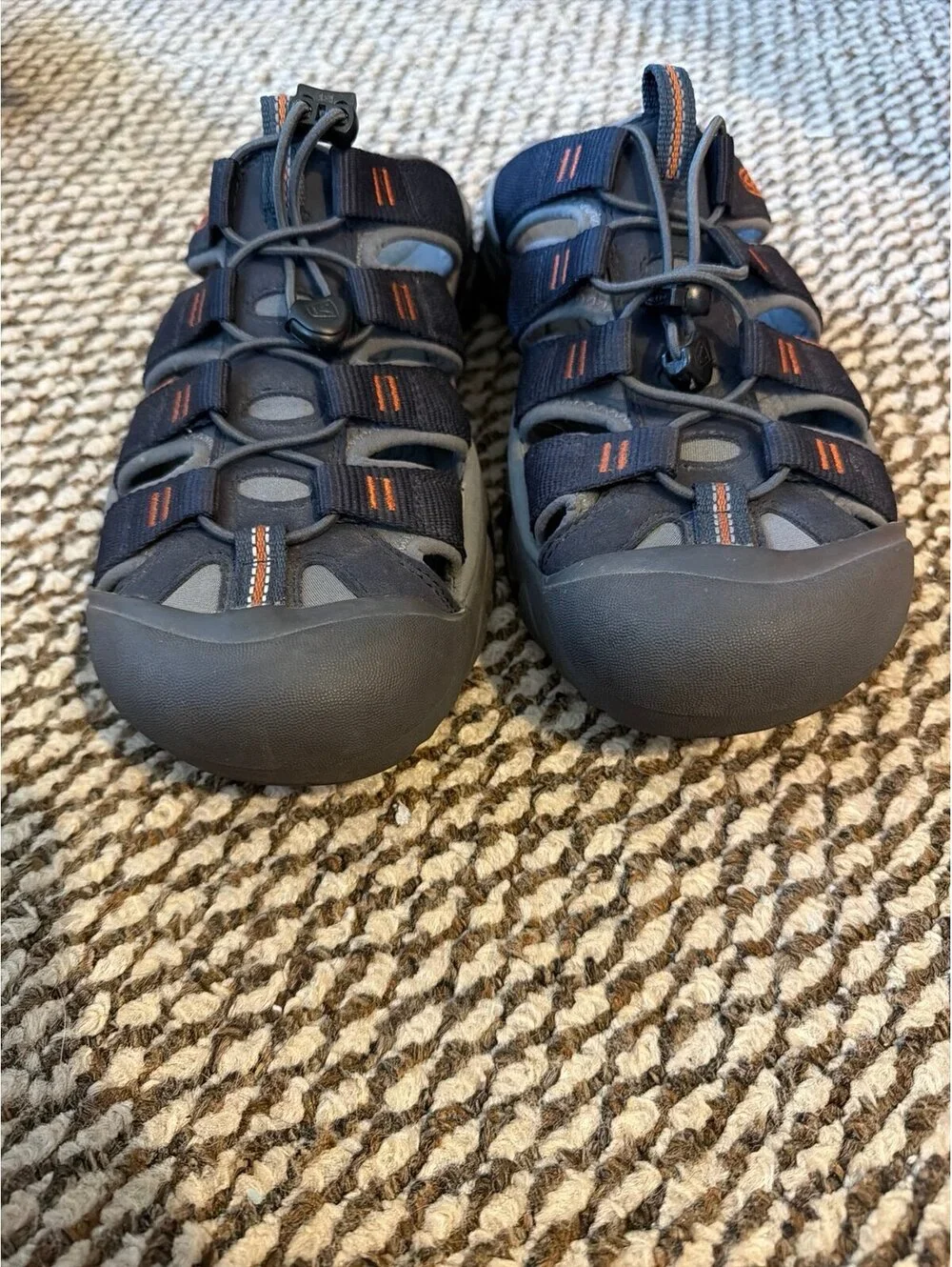 Keen Newport Slide Sky Captain/Bombay Brown Men's 10.5 Water Fisherman Sandals